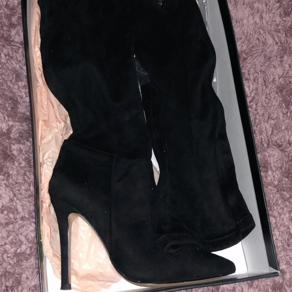 Over the knee suede boots - Picture 1 of 4